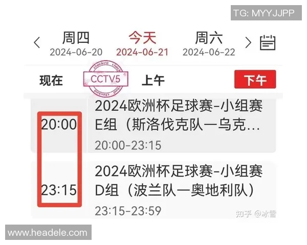 足球星期四央视直播时间安排及赛事详情一览